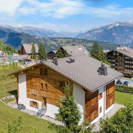 Plein Ciel 2 Au Centre A Avec Vue Sur Les Alpes Lägenhet Anzère
